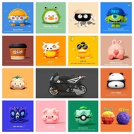 For OPPO Enco Air 2 Pro Case Cute Cartoon Shockproof Anti Scratch for OPPO Enco Air2 Pro Protective 