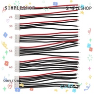 SIMPLESHOP RC Lipo Battery Balancer Charger Plug, 1S 2S 3S 4S 5S 6S 7S 22AWG Wire Connector, Silicon