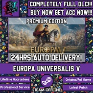 Europa Universalis V [Auto Delivery] [Steam Offline] [Full DLC] Cyber Space PC Game Europa Universal