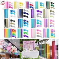Long lasting Crepe Paper Streamer Ribbon for Party Decoration 217ft Total Length
