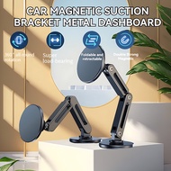 Super Magnetic Car Phone Holder Universal Phone Stand Alloy Foldable Pemegang telefon kereta