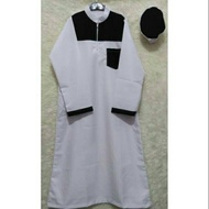 Azfar Children's Koko Gamis Combination (Size 10,11)