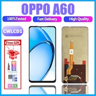 Original For OPPO A60 /Realme C65 4G/5G / Realme 12X 5G / Realme Narzo N65 5G LCD with Frame