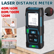 40m/60m/80m/100m/120m Laser Digital Tape Rangefinder Laser Distance Meter Laser Range Finder Measuri