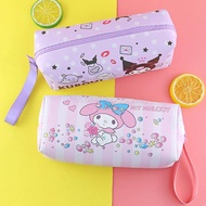 Sanrio Cute Pencil Case Stationery Pencil Cases For Girls mymelody Kuromi Cinnamoroll Large Capacity Pen Case Pencil Pouch
