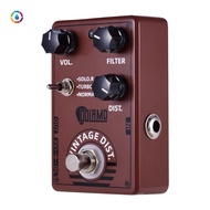 Dolamo D-11 Vintage Distortion Guitar Effect Pedal with Volume Filter and Distortion Control Electric Guitar Accessories