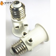 YANMIG E27 EU LED Bulb Adapter, E27 Socket Light Bulb ABS EU Plug Connector, Plug Connector Accessor