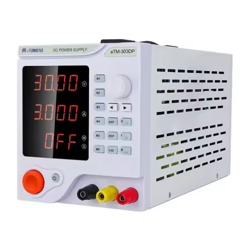 eTOMMENS eTM-303DP Linear Programmable Power Supply 4-digit Display eTM-305DP/eTM-603DP/eTM-1501DP/e