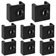 3D Printer Silicone Sock 8Pcs Hotend Silicone Sock Heater Block Silicone Cover for Creality Ender 3,