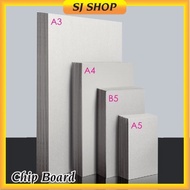 A3 Chip Board | Hard Cardboard | Thick Cardboard/Hardcover Book Binding Card/Grey Chipboard | 1500gs