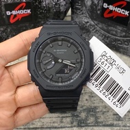 [Original] G shock ga2100 Black Warrior Shockproof Resin Strap Fashion Sports Dual Display Quartz Di