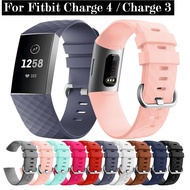 Fitbit Charge 4 / Fitbit Charge 3 Strap Silicone Replacement Watch Band