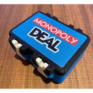 NEW Monopoly Deal Card Case Monopoly deal Card Box Card holder DEAL card Monopoly Case Card Case Mon