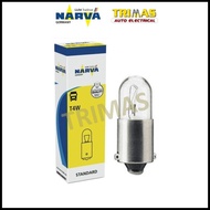 17141 Narva Original T4W 24V BA9s Interior Wedge Meter Bulb Number Plate (1PC)