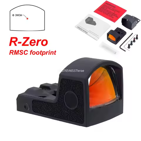 Tactical R-Zero 1X24mm 3 MOA RMSC Footprint Red Dot Sight MOTAC Function with Original Markings For 