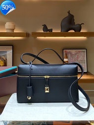 New LP27 Lunch Box Bag Extrabag Top Layer Genuine Leather Underarm Shoulder Crossbody Bag High-Quali