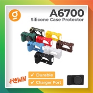 Silicone Case for sony A6700 Body Cover Soft Casing Cover for A 6700 (Rubber Silicon Cover)