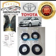 ORIGINAL 💯% TOYOTA VIOS NCP93 2008Y-2013Y REAR COIL SPRING PAD RUBBER TOP & LOWER 48257-0D041 / 4825