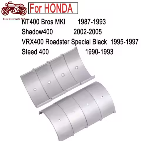36mm 8PCS Engine Connect Con Rod Bearing STD +25 +50 +75 +100 For HONDA NT400 Shadow400 02-05 VRX400