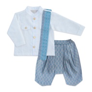 Thai Outfits Boy 2Pc ชุดไทยเด็กชาย แขนยาว 12/18M-7/8Y (Link 24)