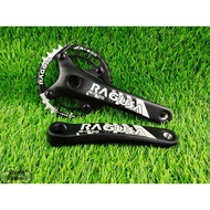 1 by crank set Ragusa R600 Aluminum Alloy Light Weight 1x Crank 34T 36T for Mountain Bike MTB Gravel