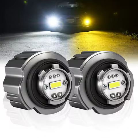 2pcs Led Fog Lamp Light DRL LED L1B Bulbs or Toyota COROLLA CROWN YARIS AQUA Harrier NAOH PRIUS HOND