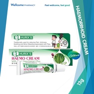 Hurix's Haemo Cream (with Aloe Vera Extract Plus) for Haemorrhoids - 13g