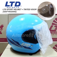 LTD SPORT HELMET BALDI BLUE + TINTED VISOR