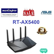 ASUS RT-AX5400 Dual Band WiFi 6 AiMesh Router AX5400 ( Replace RT-AX58U ) - 3 Year Local Asus Warranty