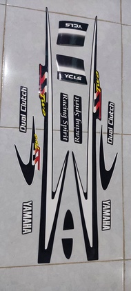 STIKER STRIPPING STRIPING SS TWO MALAYSIA FIZ R HITAM