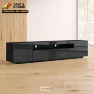 Meja TV Minimalis Modern Custom Produk Non Rakitan (Handmade Produk Design Interior Art) P 150/200 T