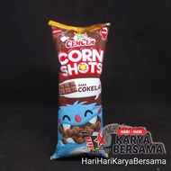 MAKANAN RINGAN SNACK CEMCEM CORN SHOTS RASA COKELAT 55GR