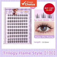 GECOMO Large Capacity Glue Free False Eyelash Natural Curling No-Glue Value Pack with Tweezers