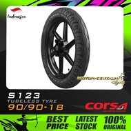 TAYAR CORSA TUBELESS TYRE S123 90/90-18