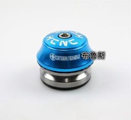 【布魯斯】全新KCNC OMEGA S3 1-1/8" 英吋 隱藏式頭碗 藍色
