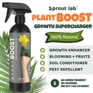 Sprout lab | Plant BOOST | Supercharger Spray - Organic Booster For Faster Growth