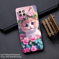 HP Casing Latest Itel S23hp - Fashion Cat Case - Case Itel S23hp - Soft Case Itel S23hp - Kesing Ite