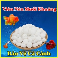 [10 Tablets] Mineral Salt Tablets - Antibacterial Salt, PH Balance, Disease Prevention for Aquarium 