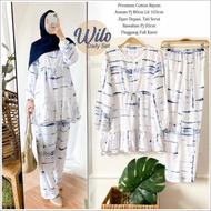 FH WILO DAILY SET RAYON - PAJAMAS SET RAYON - ARIEKA ENOSA KISA MATEA