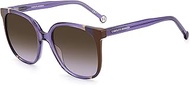 Brown Shaded Violet Square Ladies Sunglasses CH 0062/S 0E53/QR 57, Violet Brown, 57