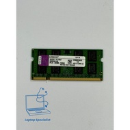 Kingston 2GB PC2-6400 CL6 KVR800D2S6/2G 99U5295-022.A00LF Laptop RAM