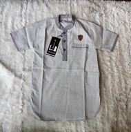Baju Kurta Anak Laki-Laki 6-14 Tahun Muslim Premium Katun Oxford Lengan Pendek Ar-Rayyan Jualan lari