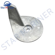 822157T2 822157C2 Trim Tab Anode Zinc For Mercury Outboard Motor 25HP 30HP 35HP 40HP 45HP 50HP 2/4T 