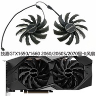 Gigabyte GTX1660/1660ti/RTX 2060/2060S/2070 3060 Falcon Graphics Card Silent Fan