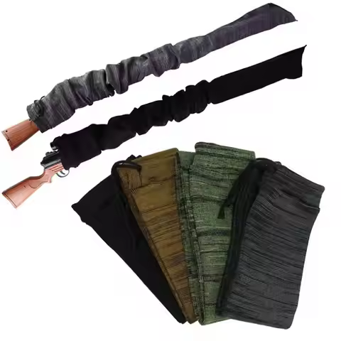 54 Inch Extra Thick Hunting Gun Sock Pistol Case Cover Outdoor Knitted Holster Dustproof Storage Bag
