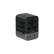 AUKEY PA-TA07 35W หัวแปลงปลั๊กไฟ 35W Universal Travel Adapter รองรับกว่า 200 ประเทศ มาพร้อม ช่อง USB