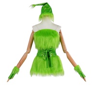 The Grinch Green Monster Christmas Thief How The Grinch Stole Christmas Costume Cosplay Party Role P