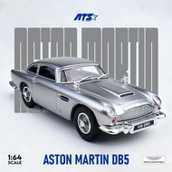 ATS 1/64 Aston Martin DB5 Diecast car Car Model Simulation Alloy Diecast Car Children and Boys Colle