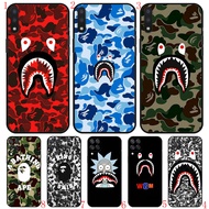 Redmi 9 t 6A 7A 8A 9A 9C NFC Note 9T K70 e K70 Pro R6 Anime Bape LOGO Soft black phone color case