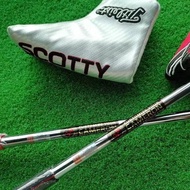 2023 New (Scotty Cameron)Titleist new Golf putter Golf practice puttinG black silver bar spot 【original】